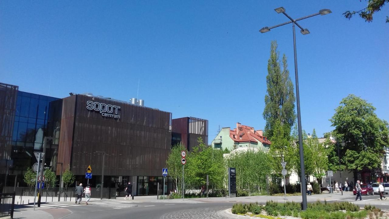 Studio Four - Prywatne Wejscie I Taras W Centrum Sopotu المظهر الخارجي الصورة